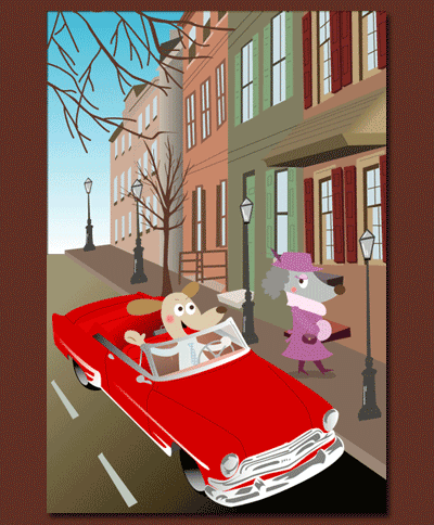 car illustration